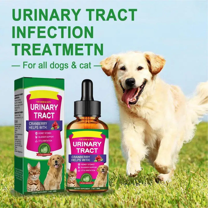 Pet UTI Bladder Drops – Urinary Tract Care for Cats & Dogs