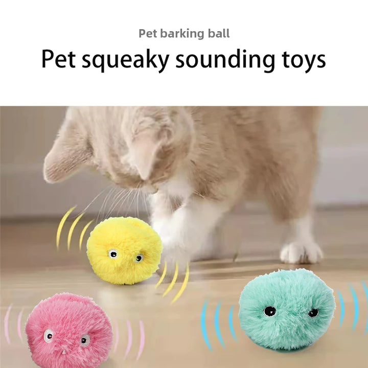 Plush Electric Catnip Toy – Touch & Sound Activated