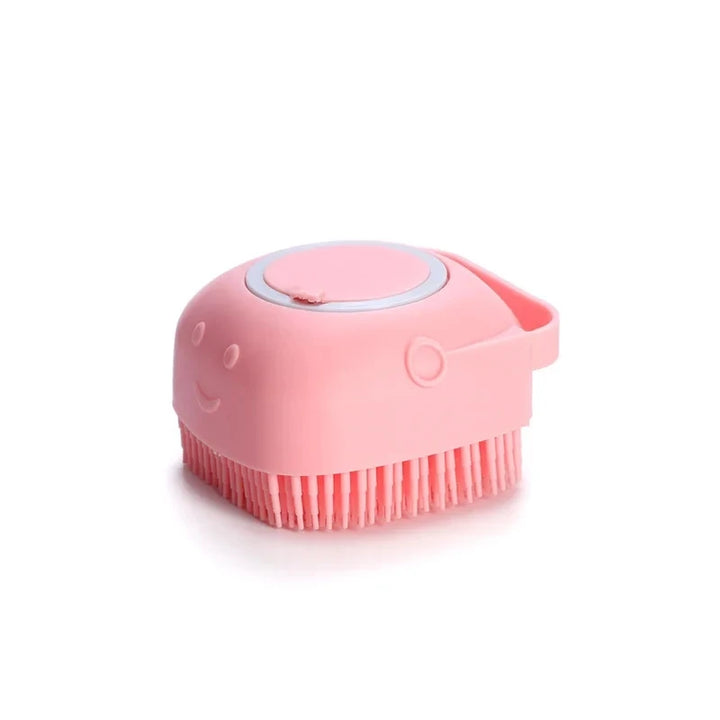 Soft Silicone Pet Bathing & Grooming Brush