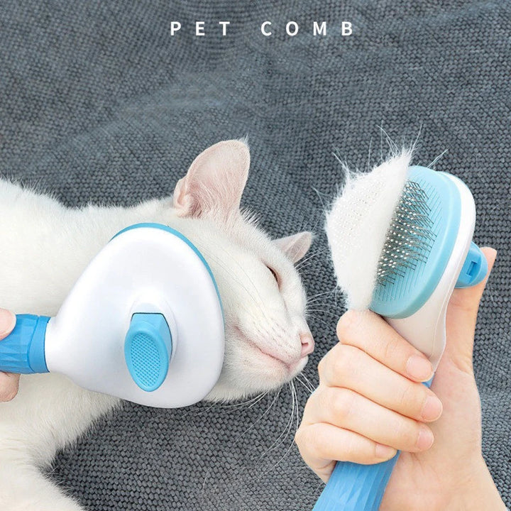 Long-Haired Cat Comb – Grooming & Shedding Brush