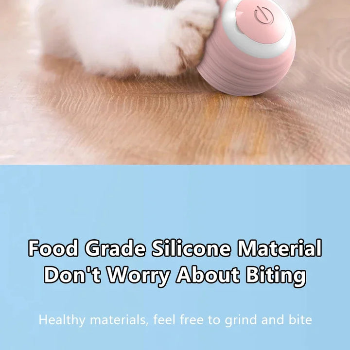 Automatic Rolling Interactive Cat Ball Toy