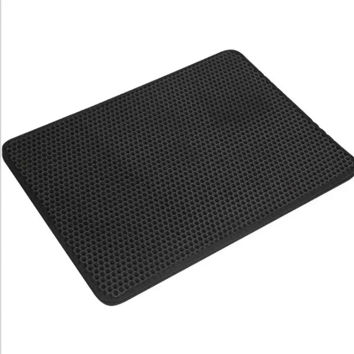 EVA Double-Layer Cat Litter Mat – Anti-Tracking