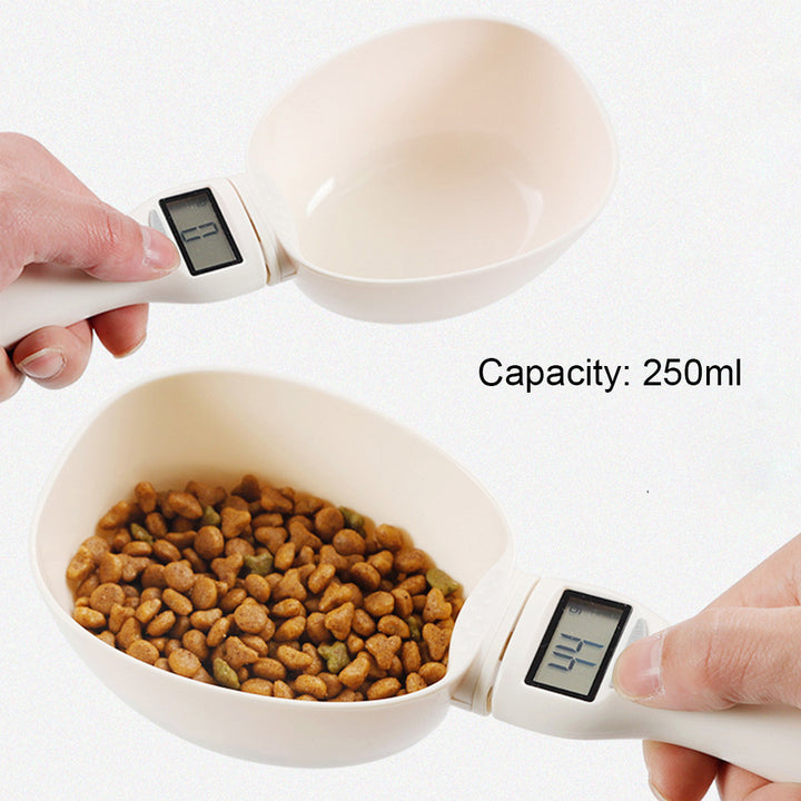 250ml Pet Food Measuring Spoon – LED Scale Display