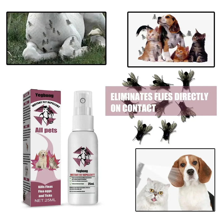 Pet Insect Repellent Spray – Flea, Tick & Itch Relief