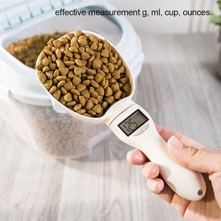 250ml Pet Food Measuring Spoon – LED Scale Display