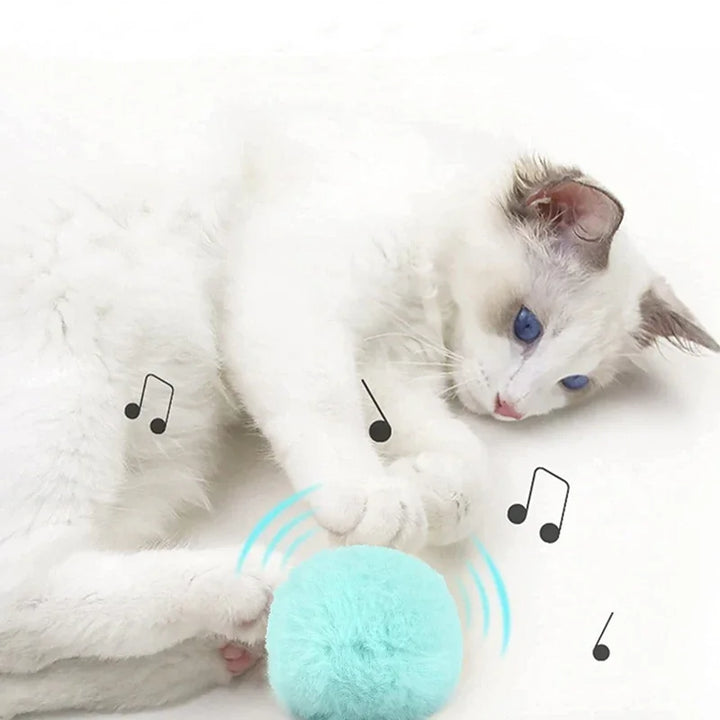 Plush Electric Catnip Toy – Touch & Sound Activated