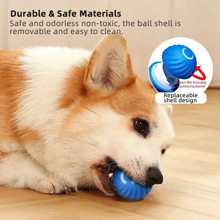 Electronic Interactive Dog Toy Ball – Smart & Rechargeable