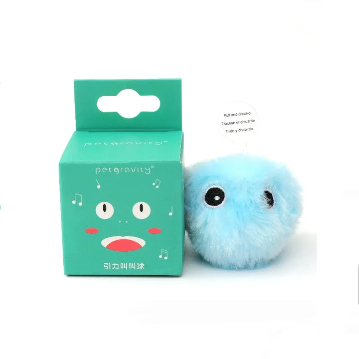 Plush Electric Catnip Toy – Touch & Sound Activated