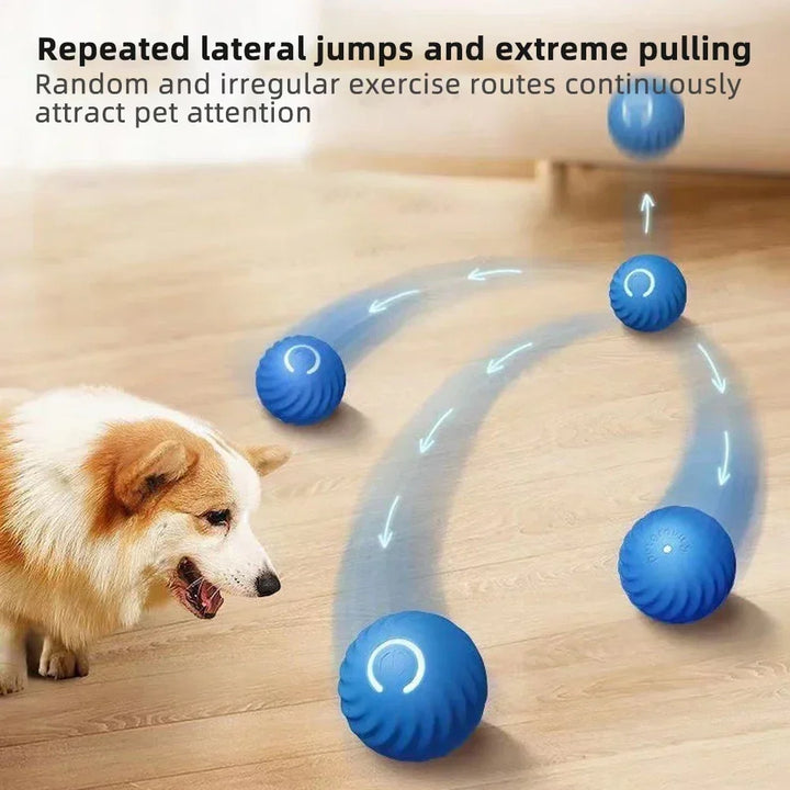 Electronic Interactive Dog Toy Ball – Smart & Rechargeable