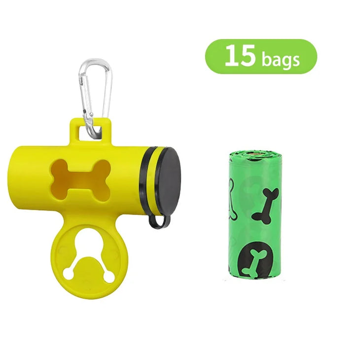 Pet Waste Bag Dispenser – Includes 15 Bags