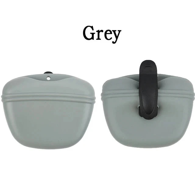 Silicone Dog Treat Pouch – Portable & Magnetic Clip